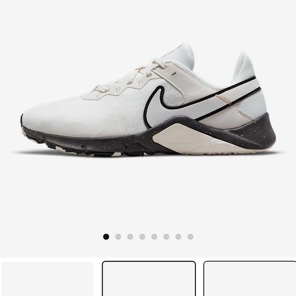 Nike Men's White and Black Sneakers - Picture 1 of 5